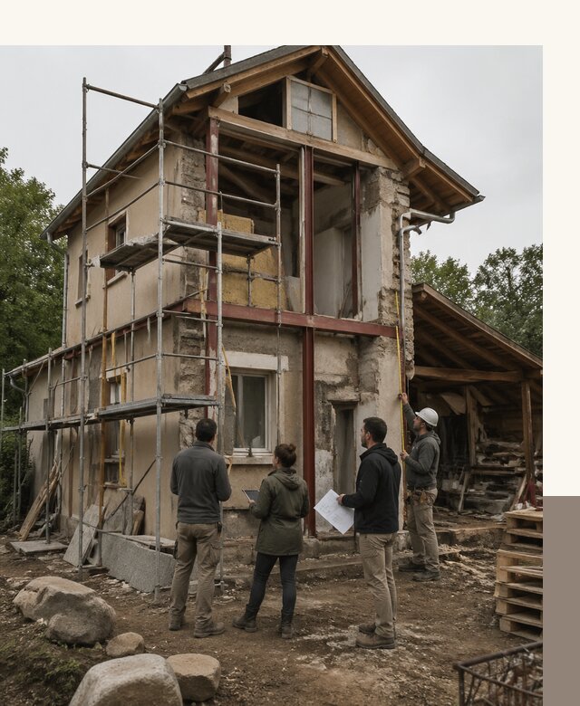 Реконструкция загородного дома под ключ в Шебекине от бюро